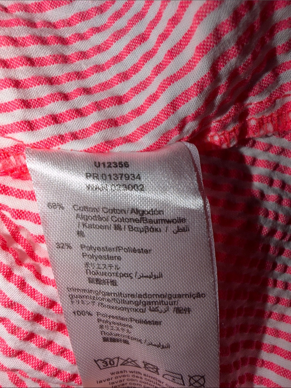 Billieblush Pink Striped Bow-Front Dress - Picture 4 of 4